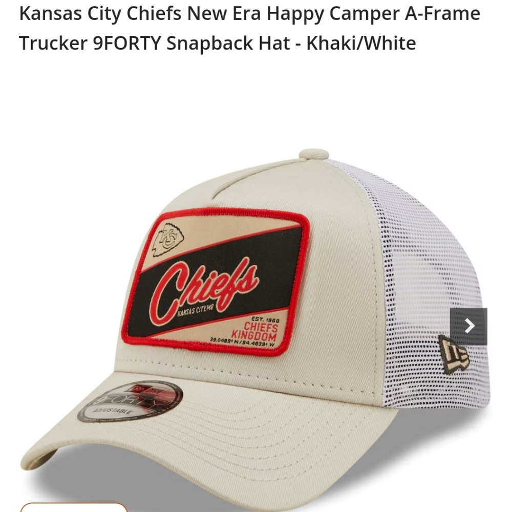 ISO Chiefs Happy Camper Snapback Hat